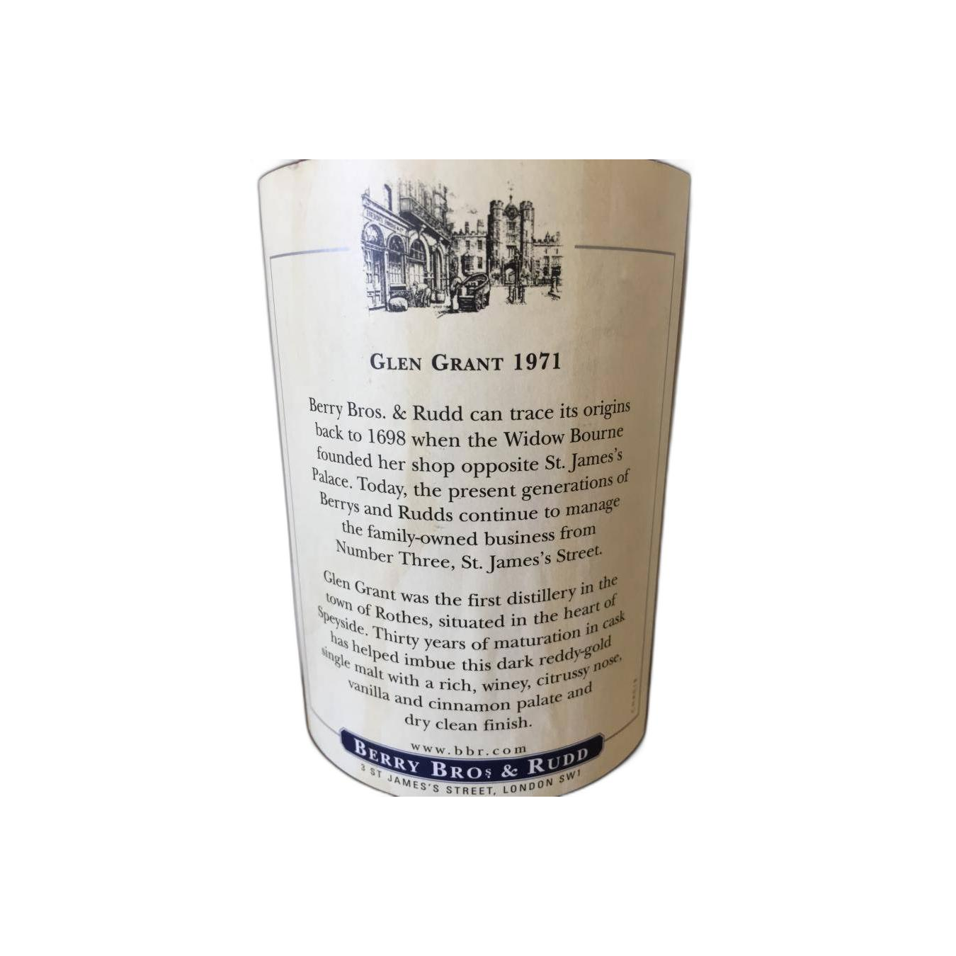 Glen Grant 1971 30 Years Single Malt Whisky 2