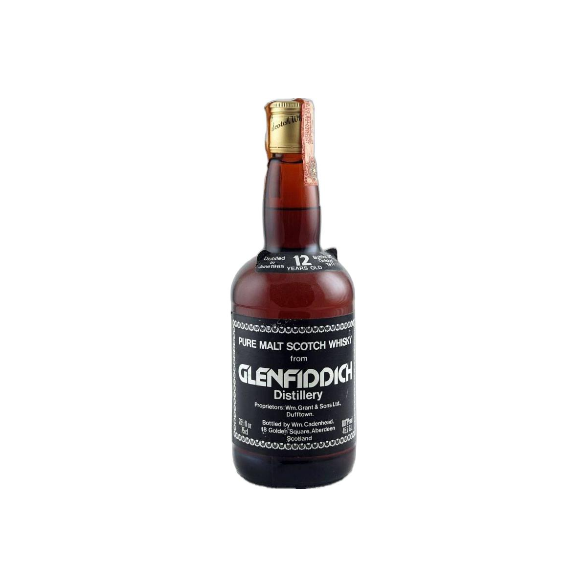 Glenfiddich 1965 12 Years Single Malt Whisky