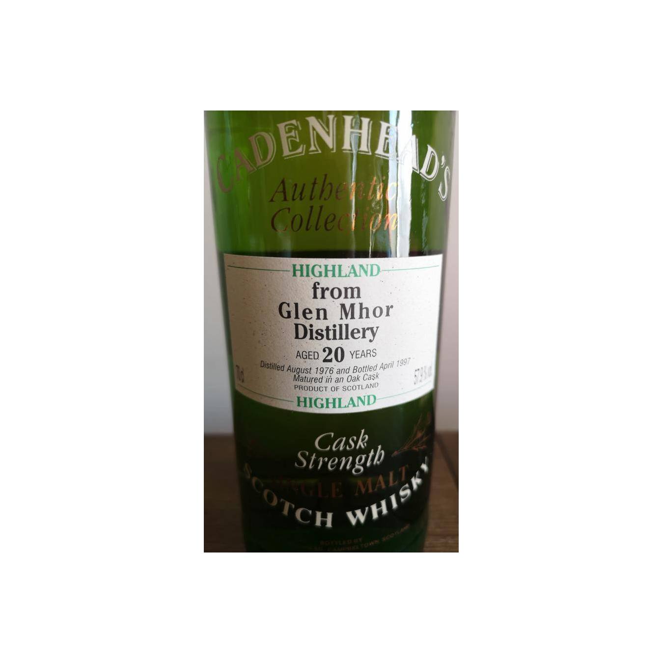 Glen Mhor Authentic Collection 1976 20 Years Single Malt Whisky