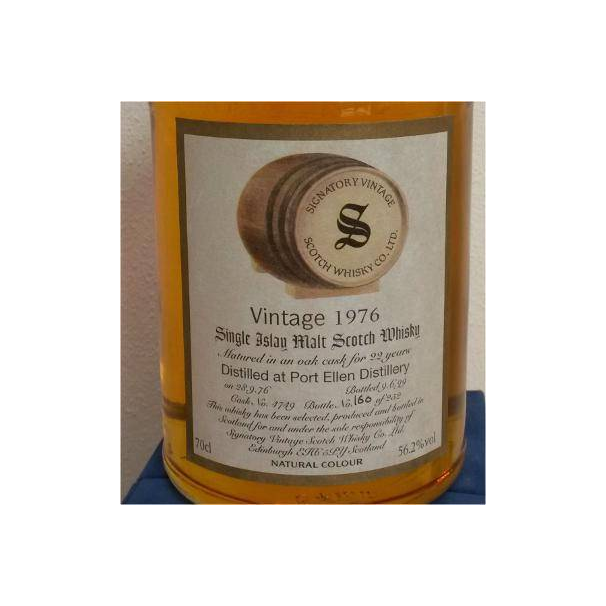 Port Ellen Vintage Collection - Dumpy 1976 22 Years Single Malt Whisky 2