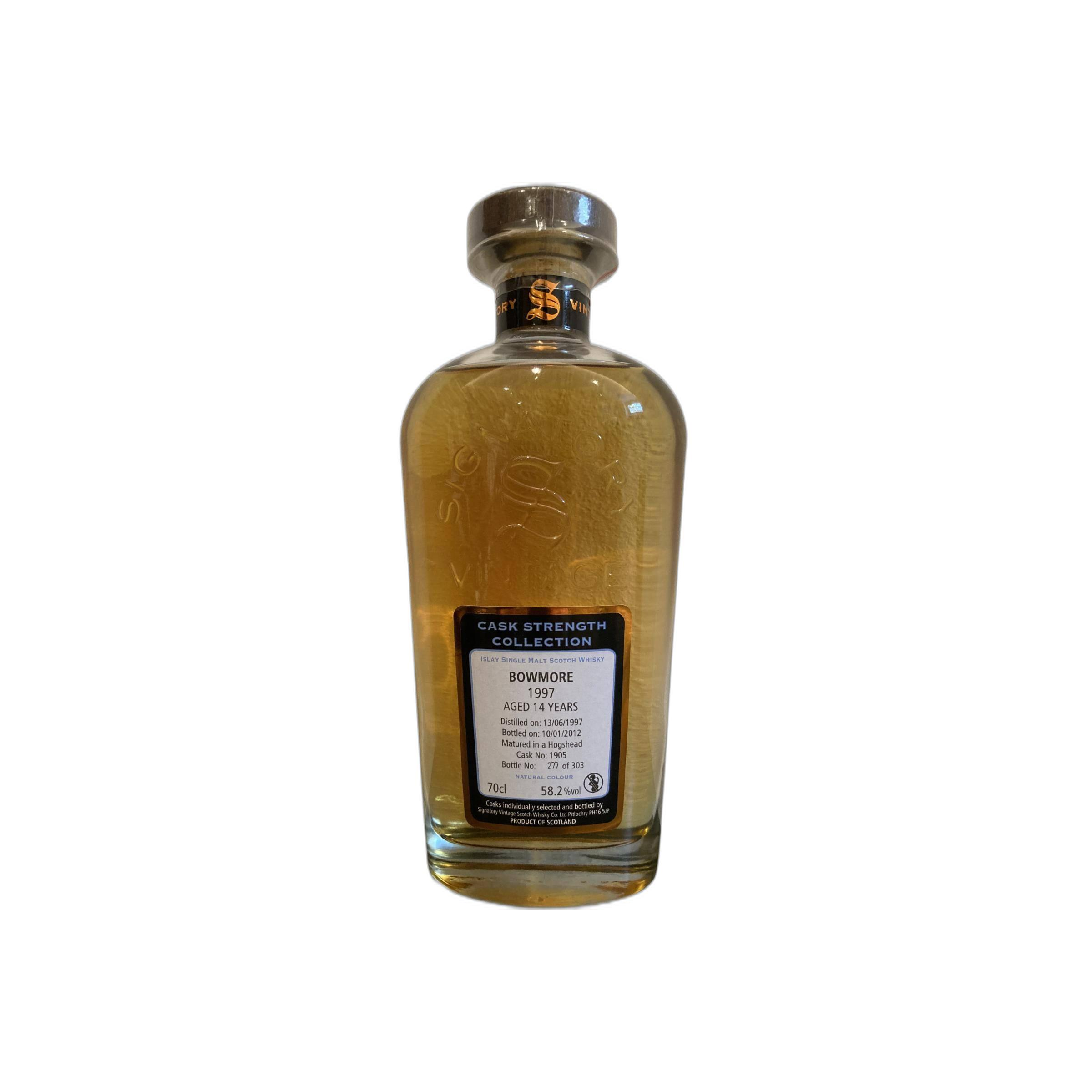 Bowmore Cask Strength Collection 1997 14 Years Single Malt Whisky