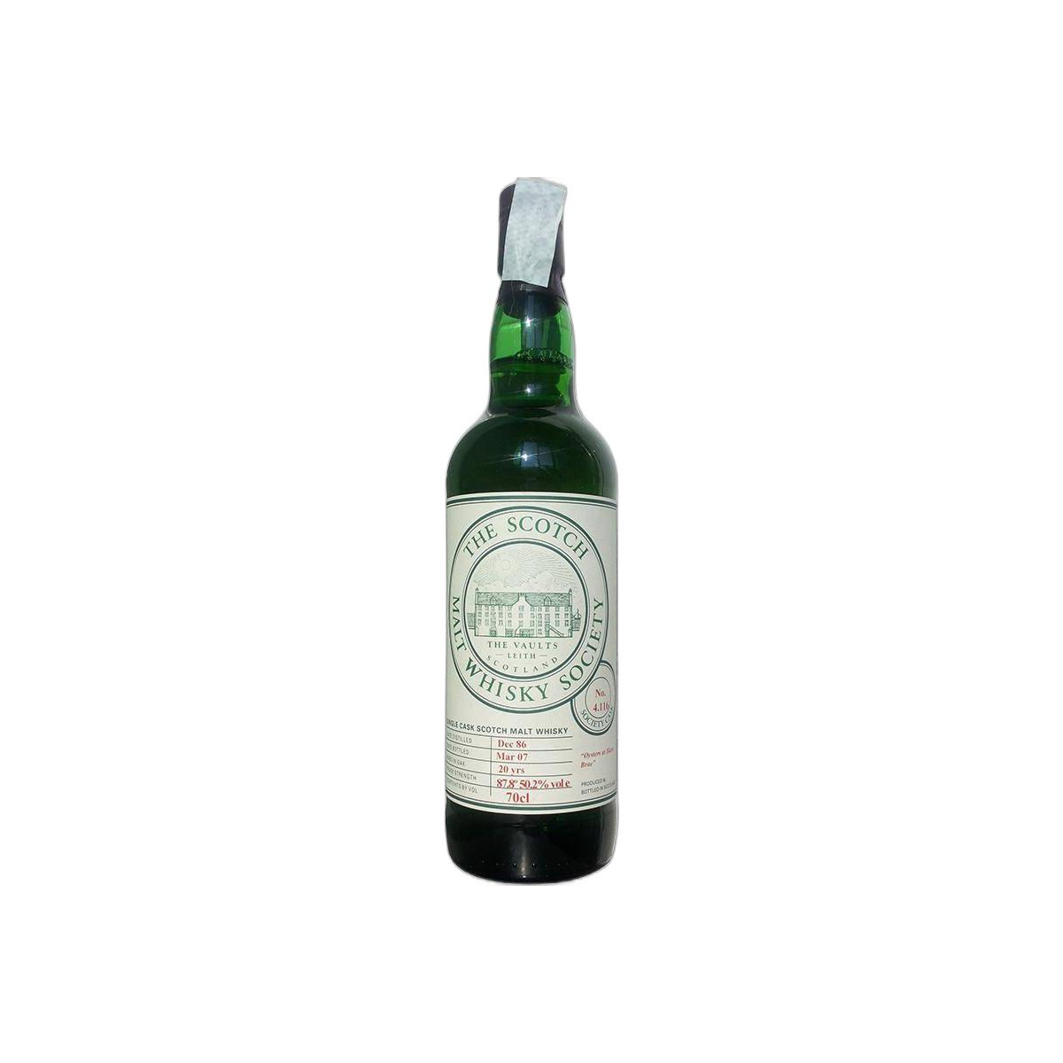 The Scotch Malt Whisky Society 1986 20 Years Single Malt Whisky