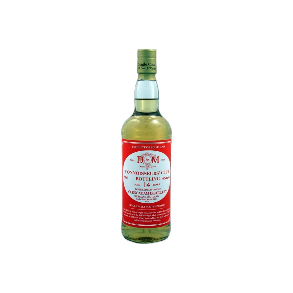 Glencadam 1992 14 Years Single Malt Whisky