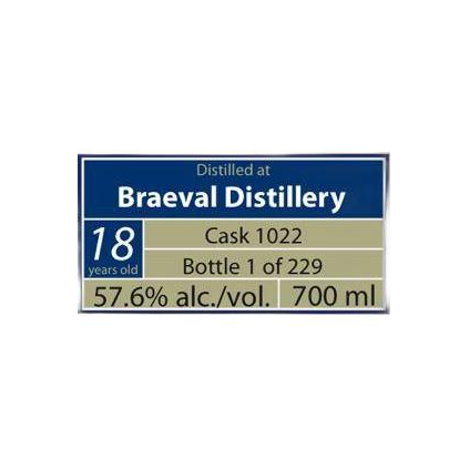 Braes of Glenlivet 18-year-old PB