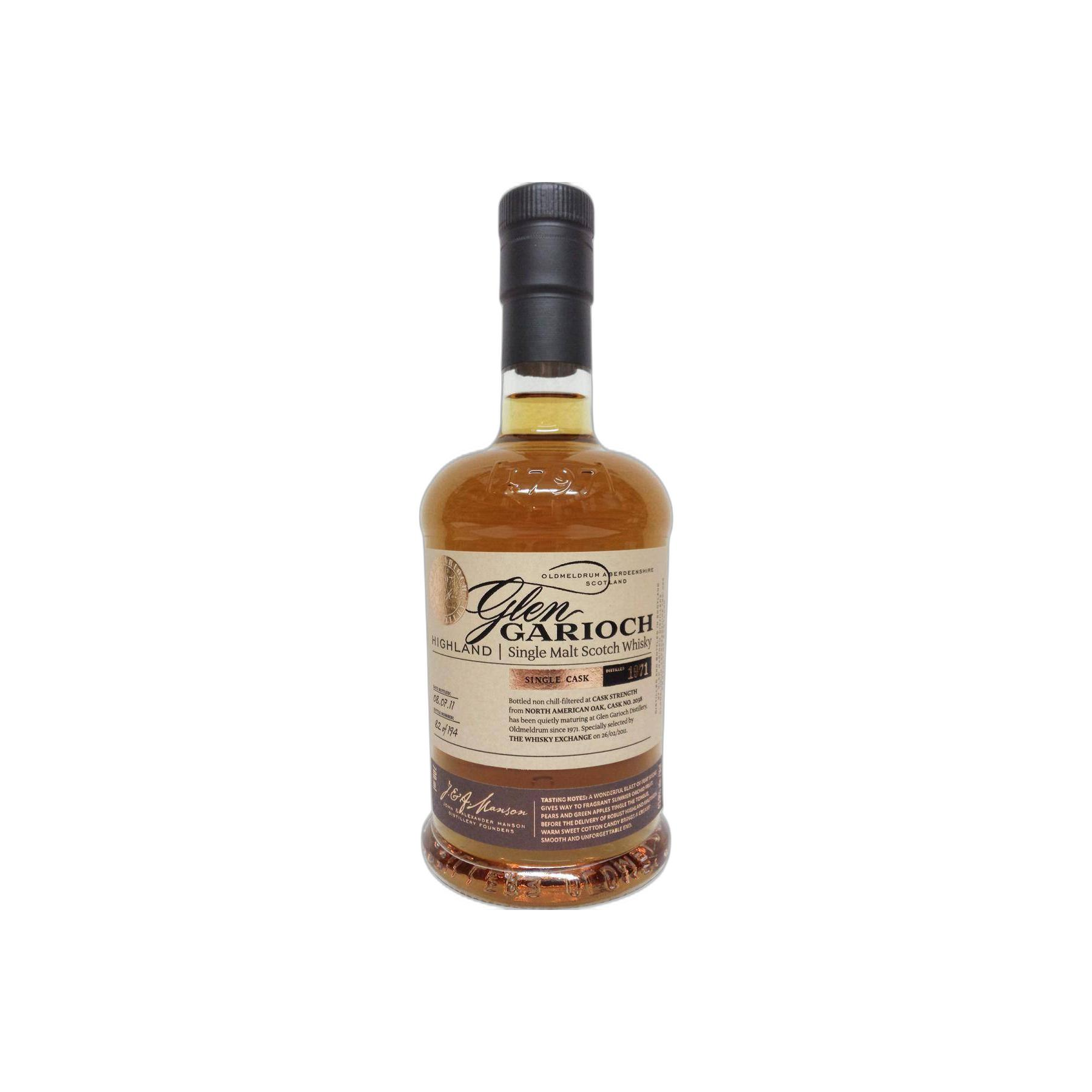 Glen Garioch 1971 40 Years Single Malt Whisky