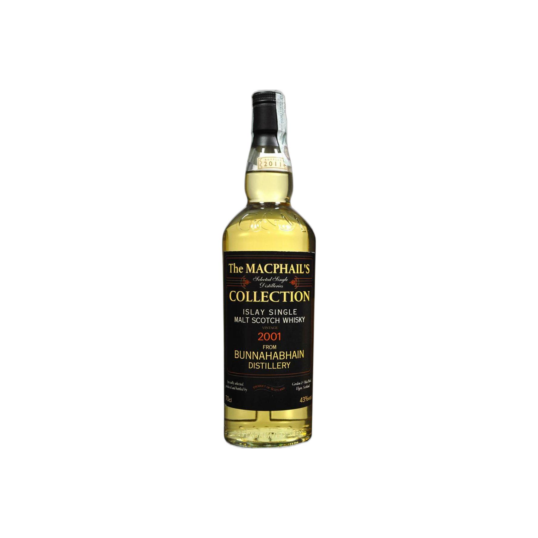 Bunnahabhain 2001 10 Years Single Malt Whisky
