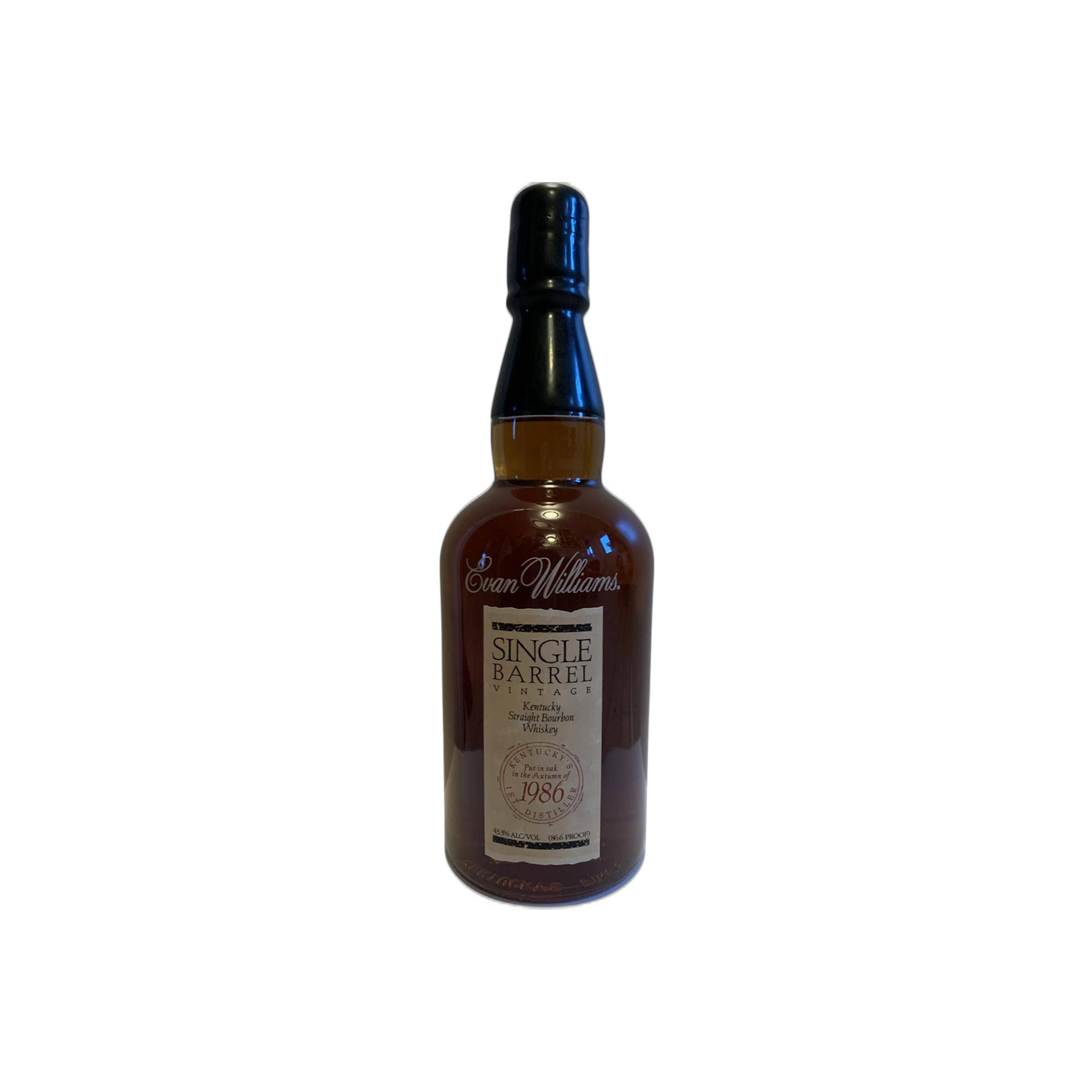 Evan Williams Single Cask 1986 Bourbon Whisky