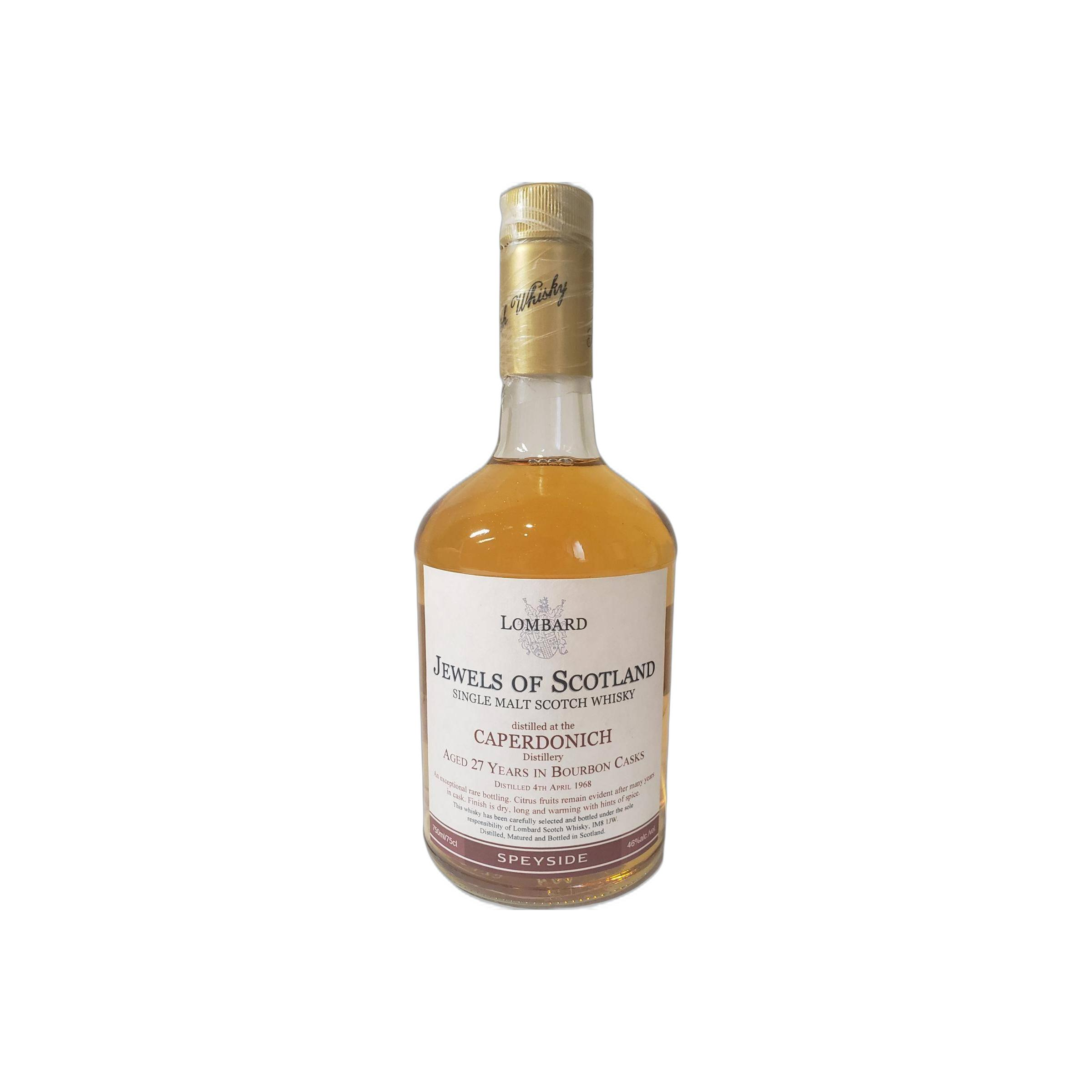 Caperdonich 1968 34 Years Single Malt Whisky
