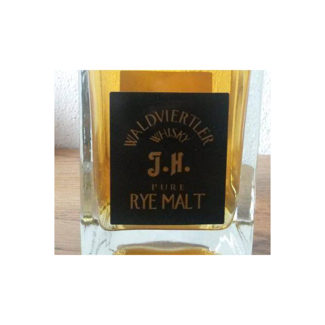 Waldviertler Whisky J.H. Pure Rye Malt