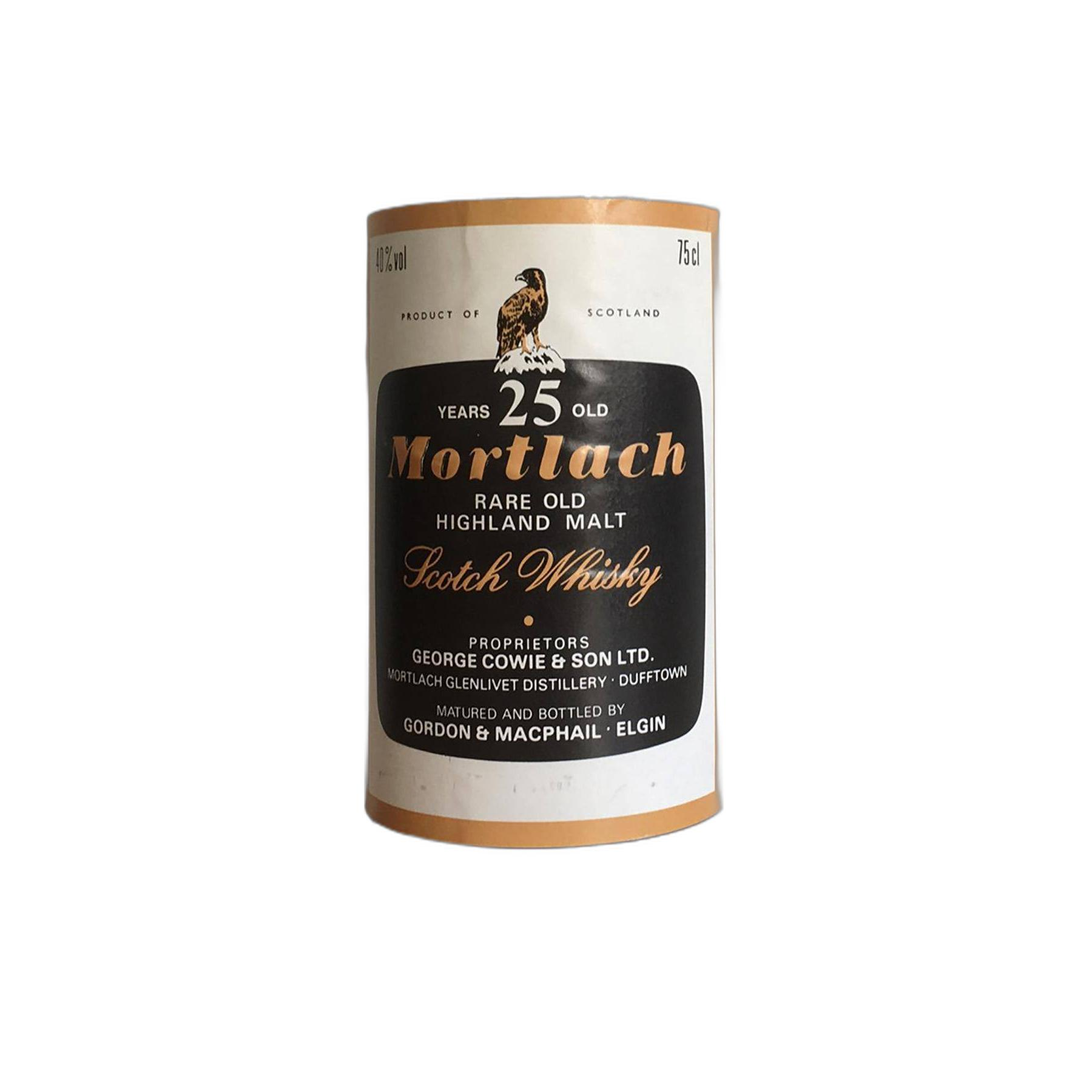 Mortlach Licensed Bottling 25 Years Single Malt Whisky 2
