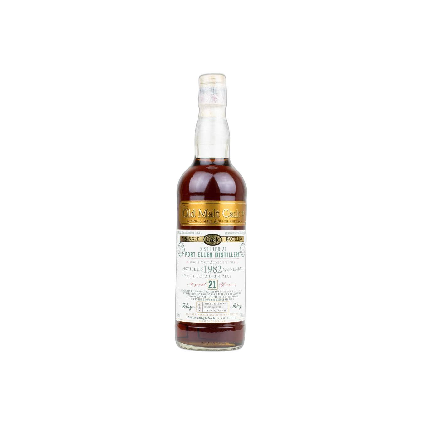 Port Ellen Old Malt Cask 1982 21 Years Single Malt Whisky