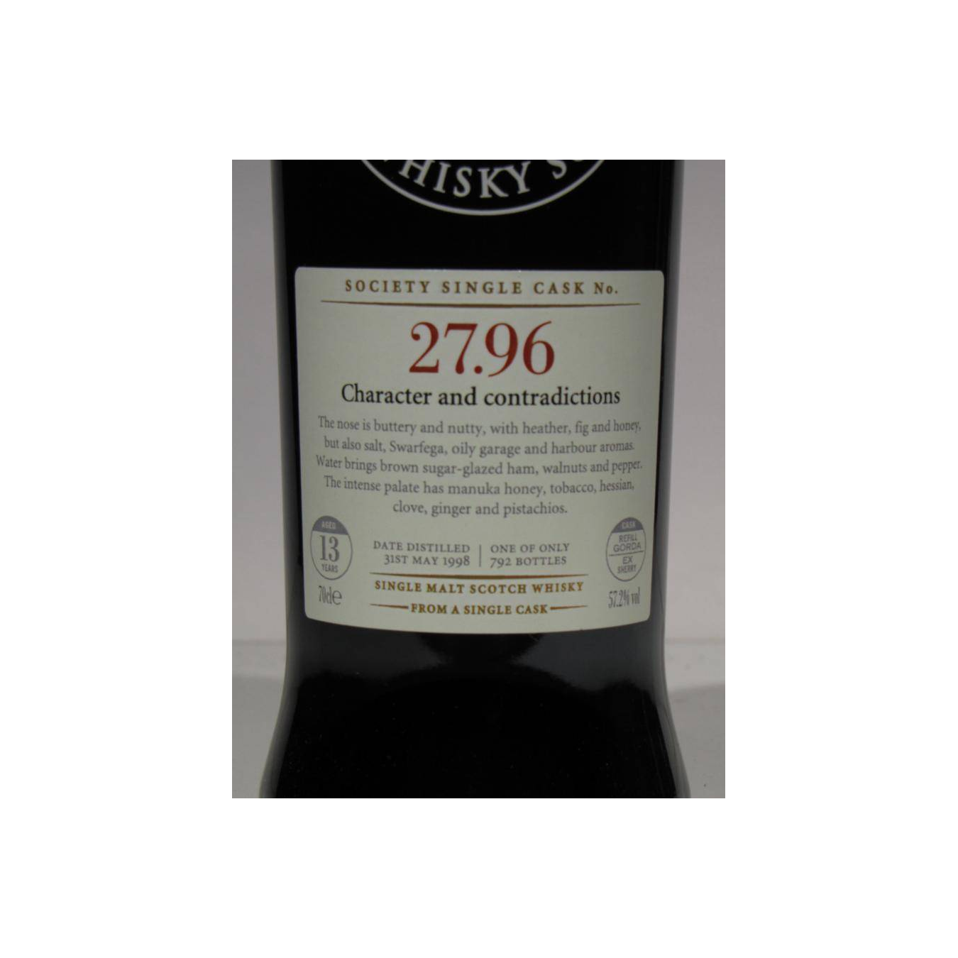 The Scotch Malt Whisky Society 1998 13 Years Single Malt Whisky 2