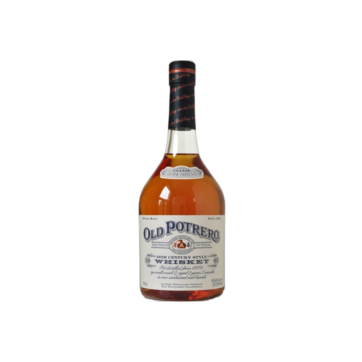 Old Potrero 18th Century Style Whiskey