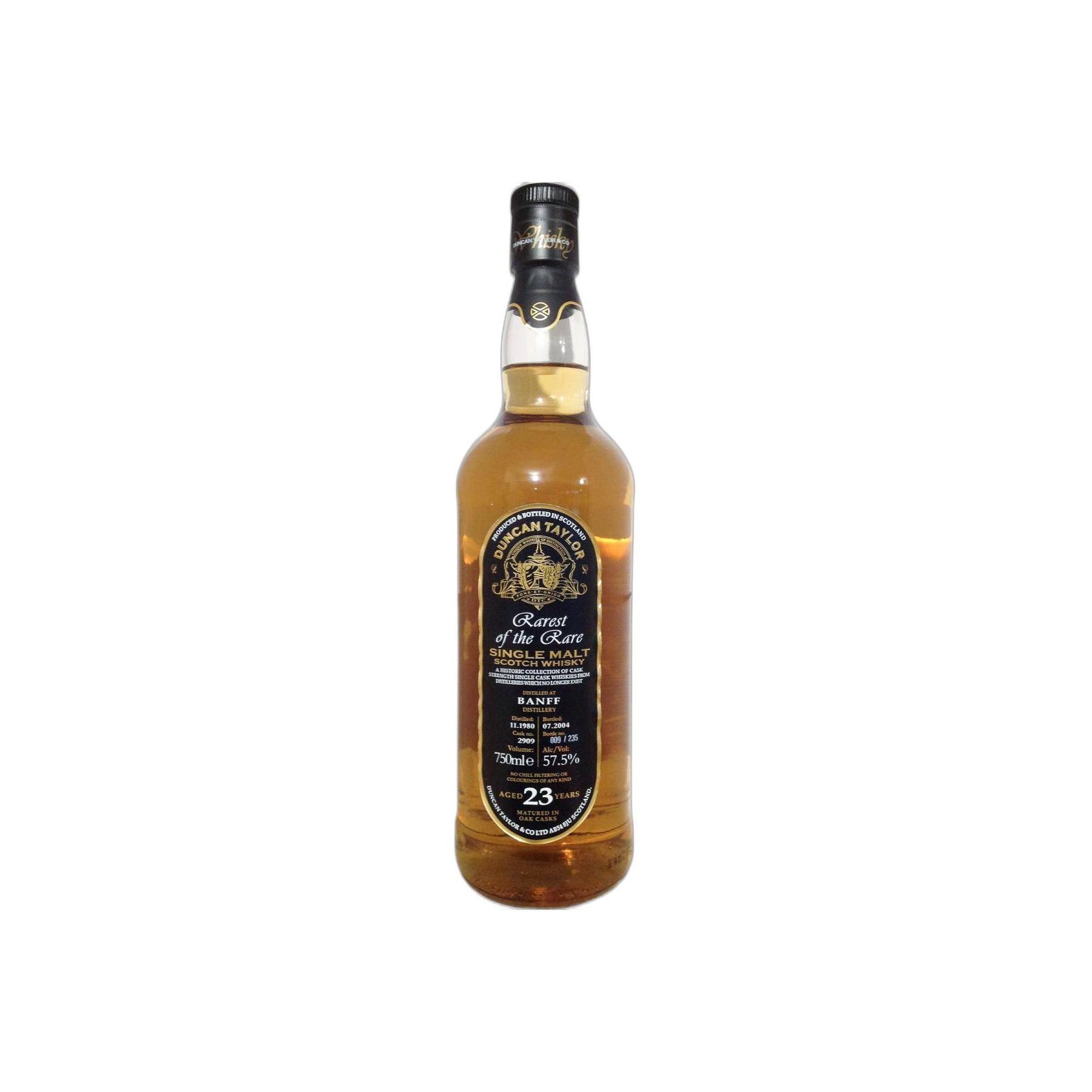 Banff 1980 23 Years Single Malt Whisky