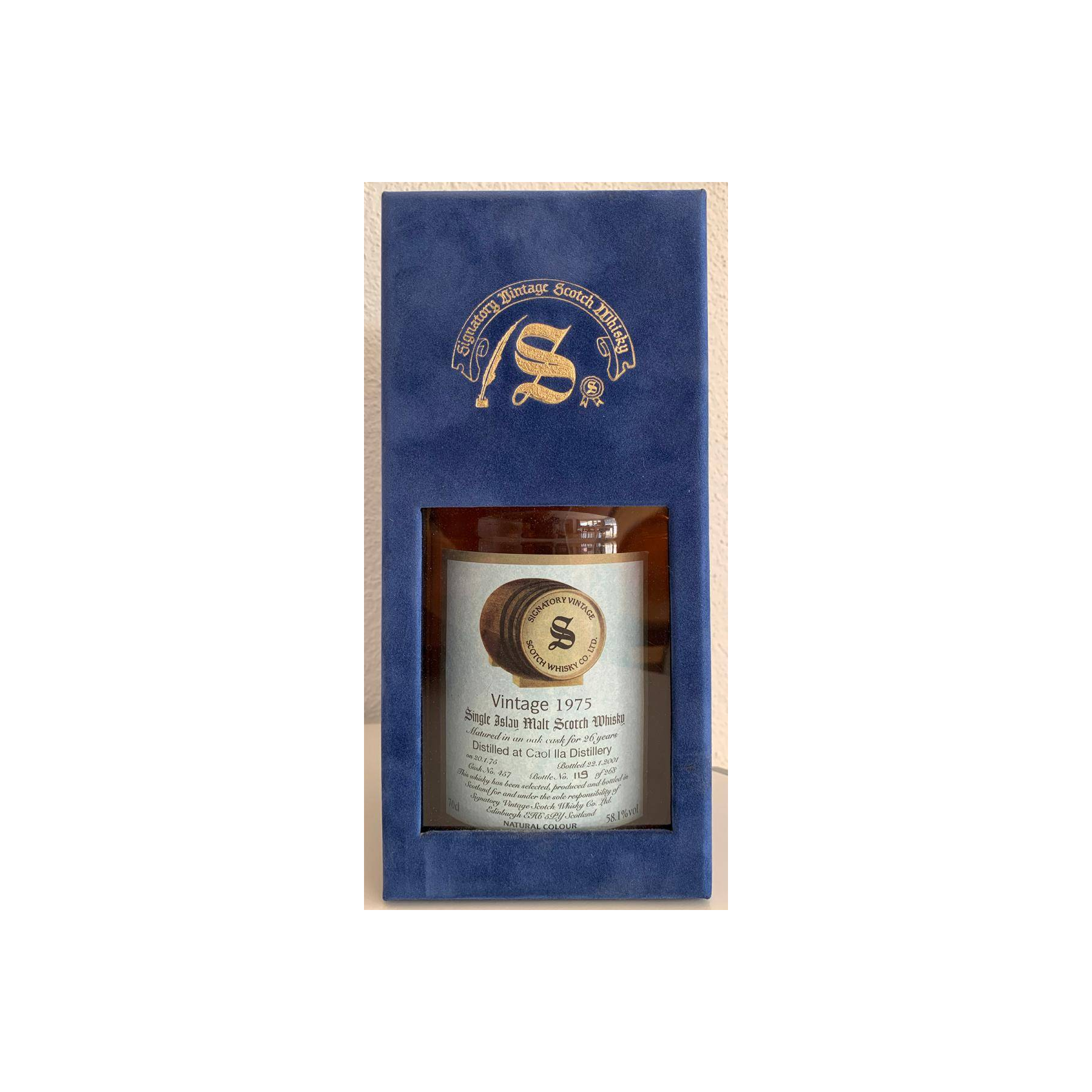 Caol Ila Vintage Collection - Dumpy 1975 26 Years Single Malt Whisky 2