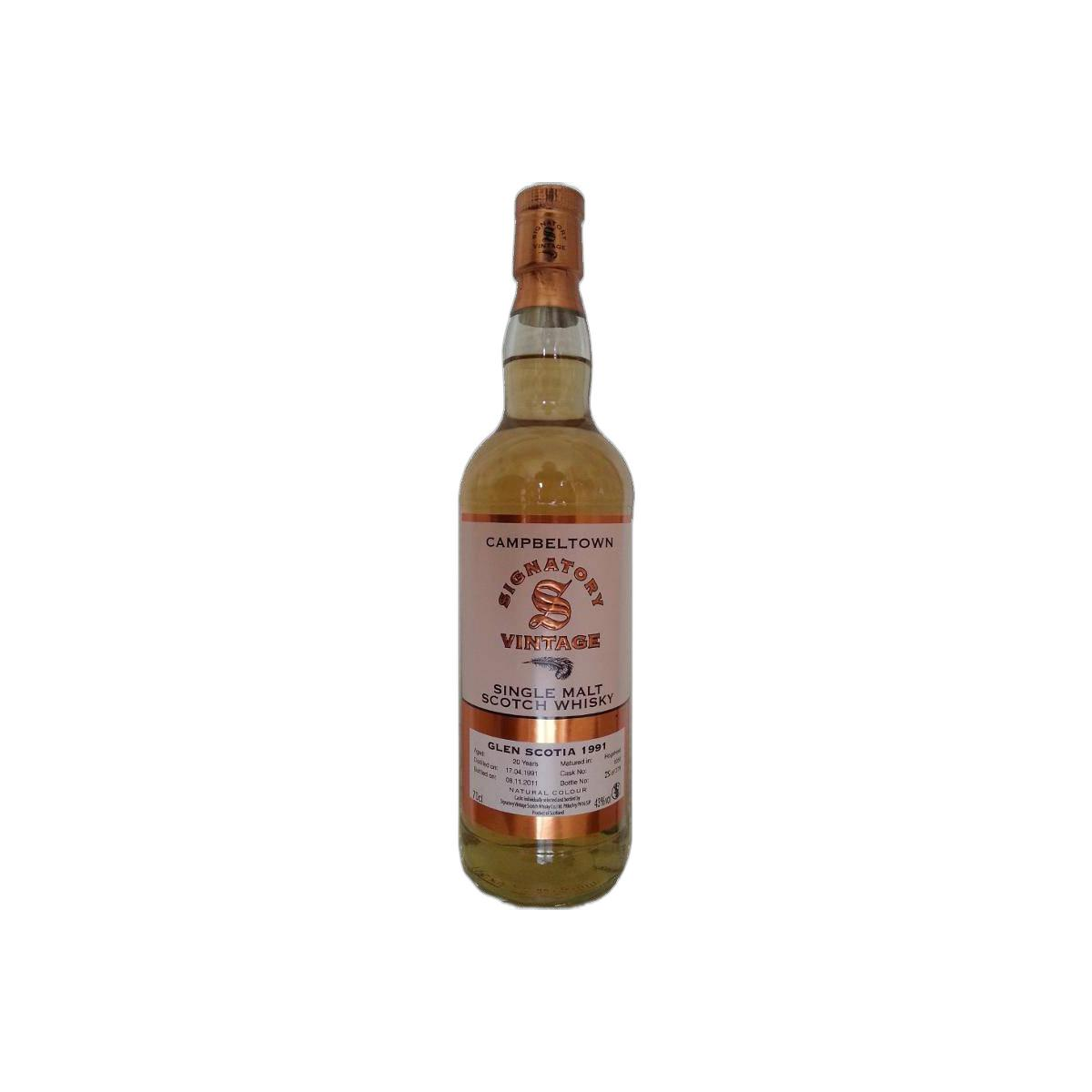Glen Scotia Vintage Collection 1991 20 Years Single Malt Whisky 2