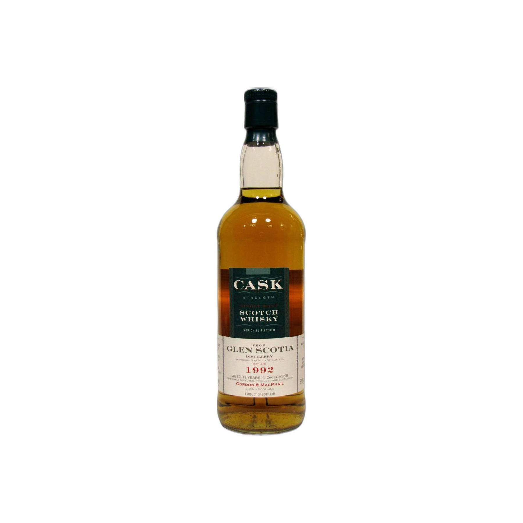 Glen Scotia Cask Strength Collection 1992 12 Years Single Malt Whisky