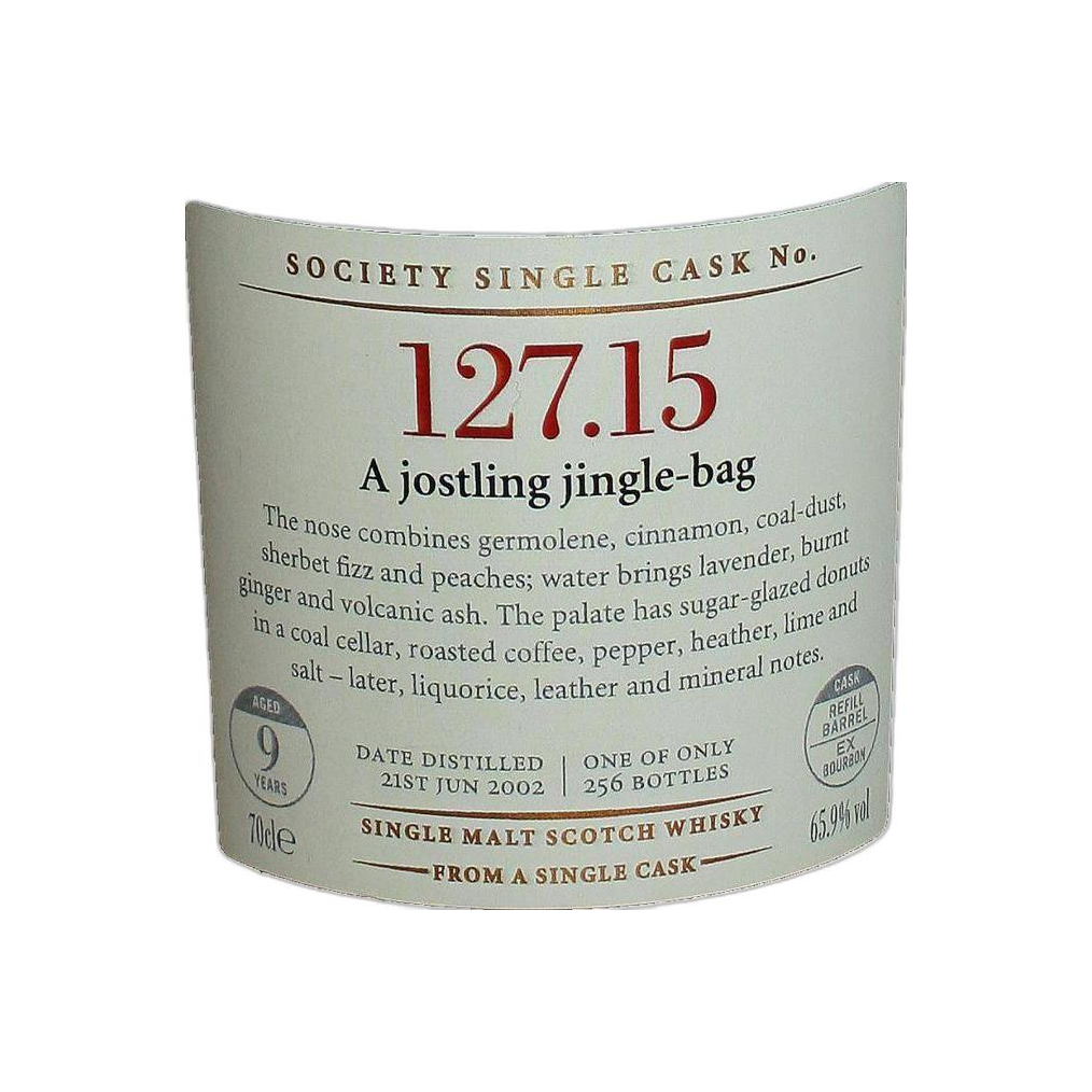 The Scotch Malt Whisky Society 2002 9 Years Single Malt Whisky 2
