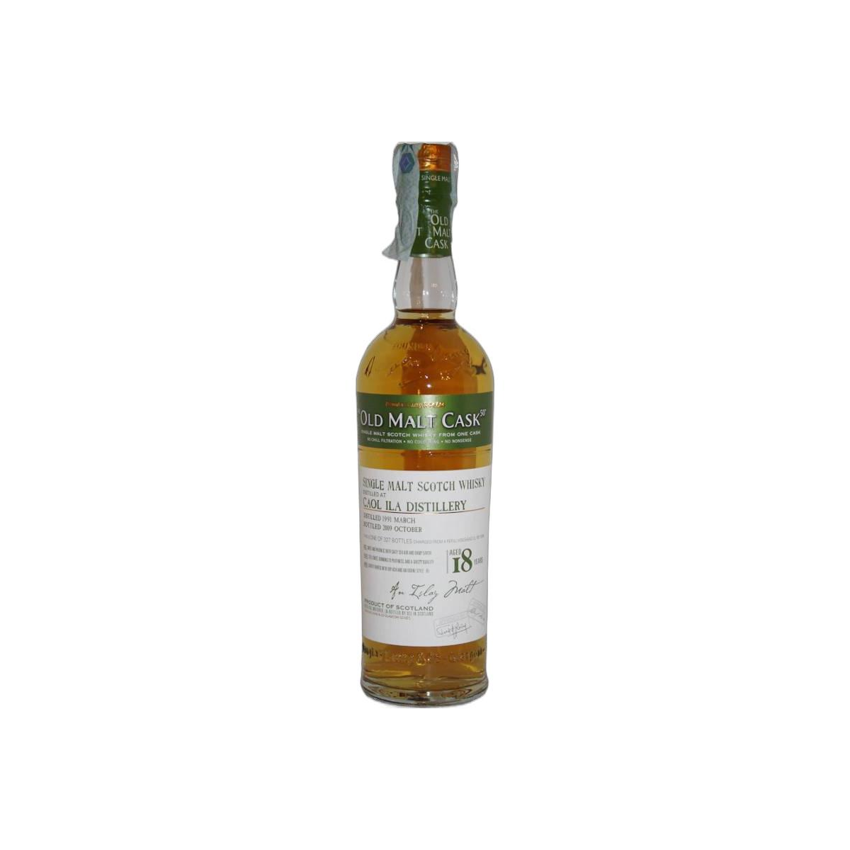 Caol Ila Old Malt Cask 1991 18 Years Single Malt Whisky