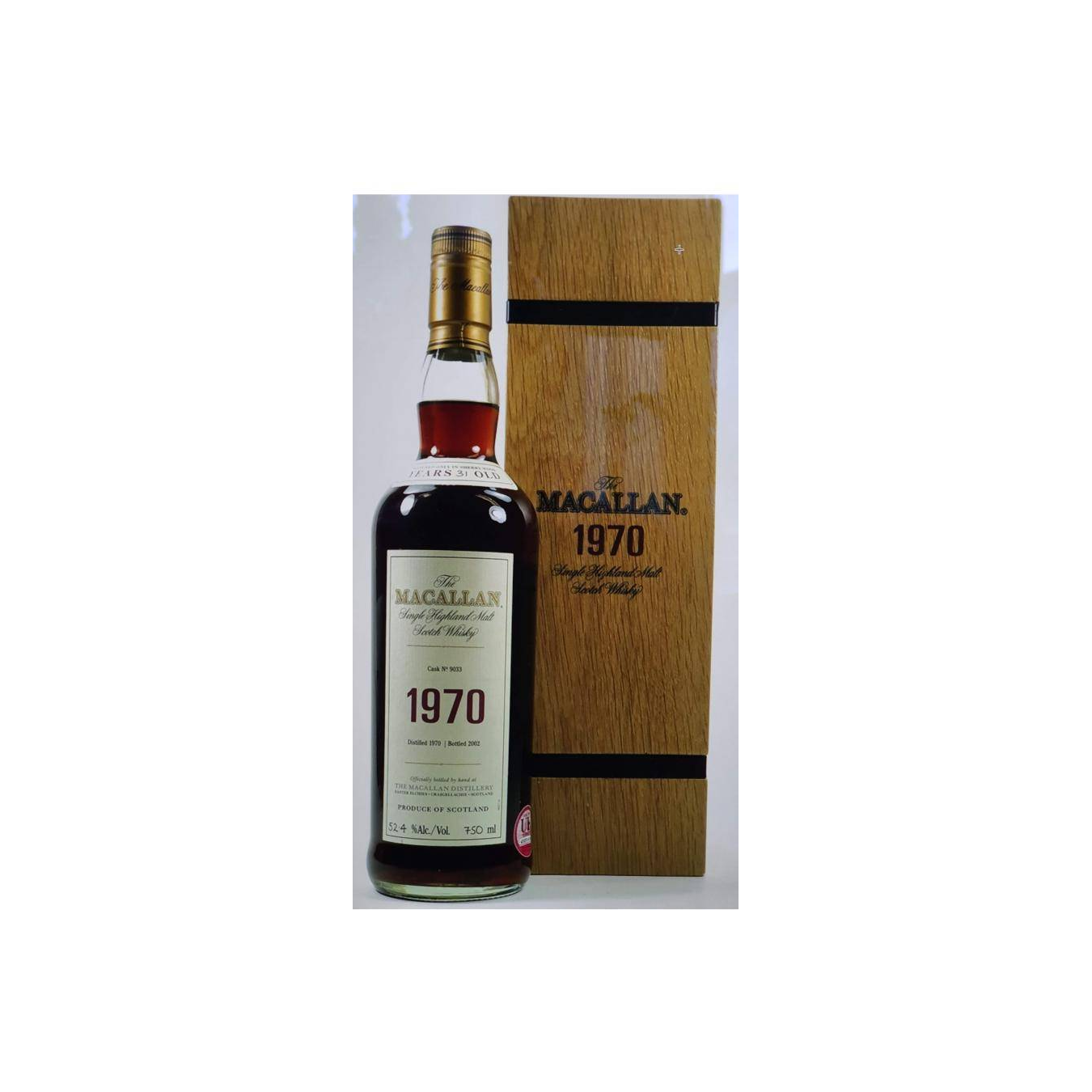 The Macallan 1970 31 Years Single Malt Whisky