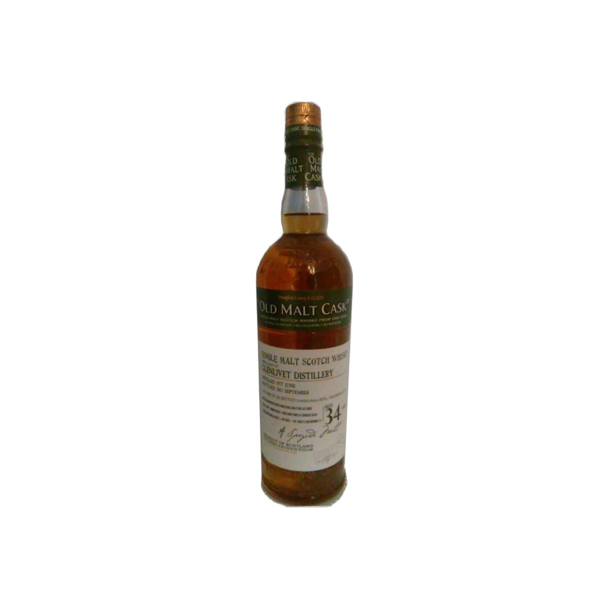 The Glenlivet Old Malt Cask 1977 34 Years Single Malt Whisky