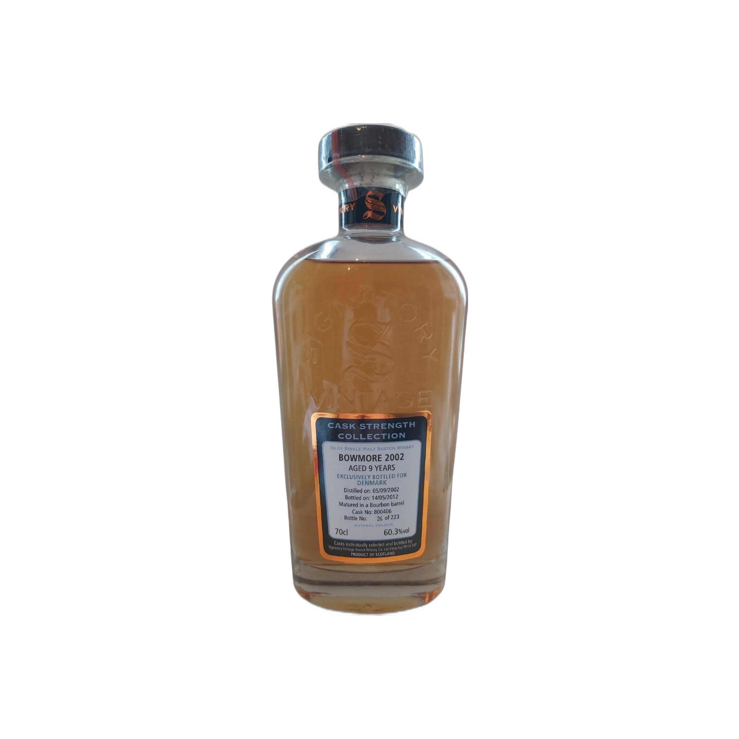 Bowmore Cask Strength Collection 2002 9 Years Single Malt Whisky