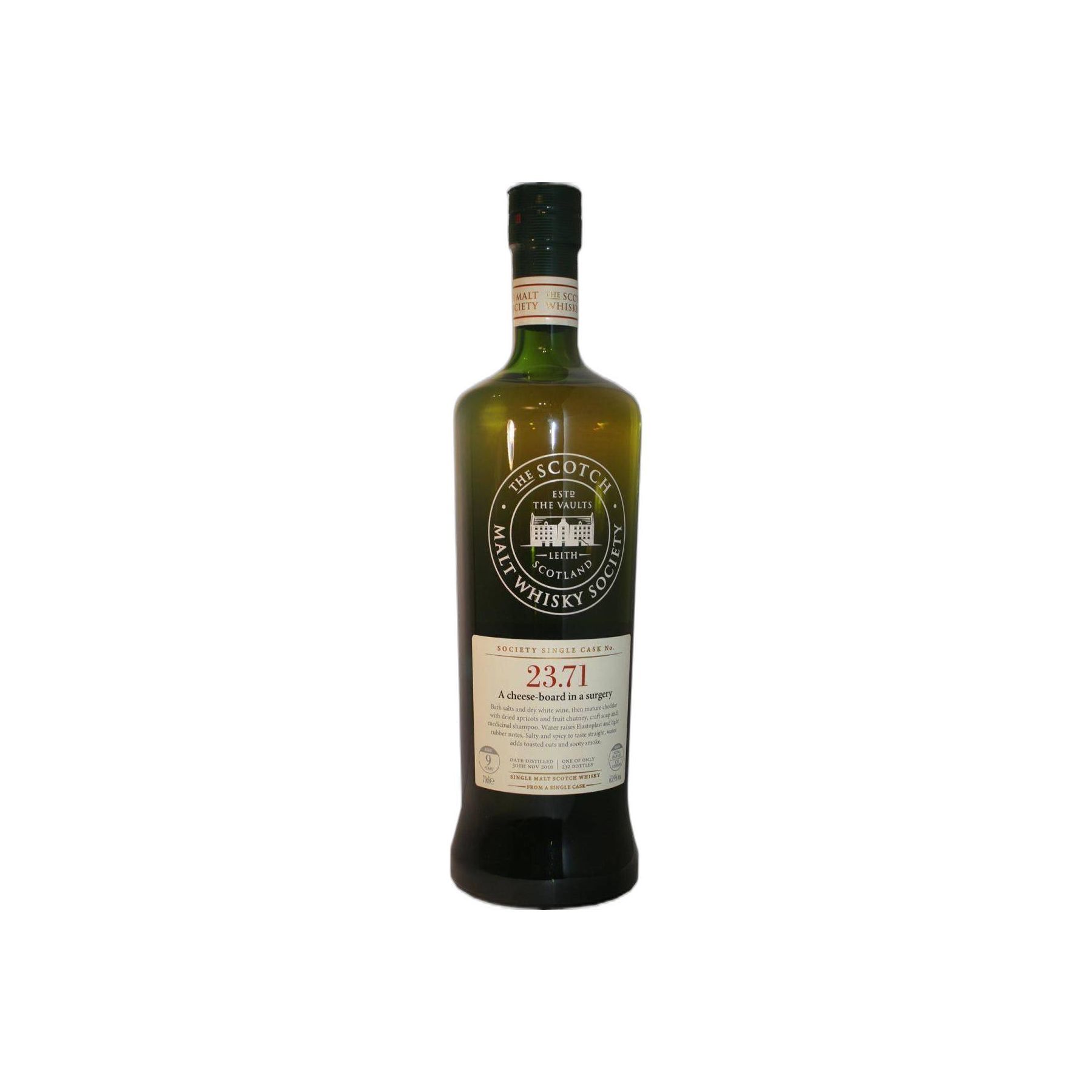 The Scotch Malt Whisky Society 2001 9 Years Single Malt Whisky