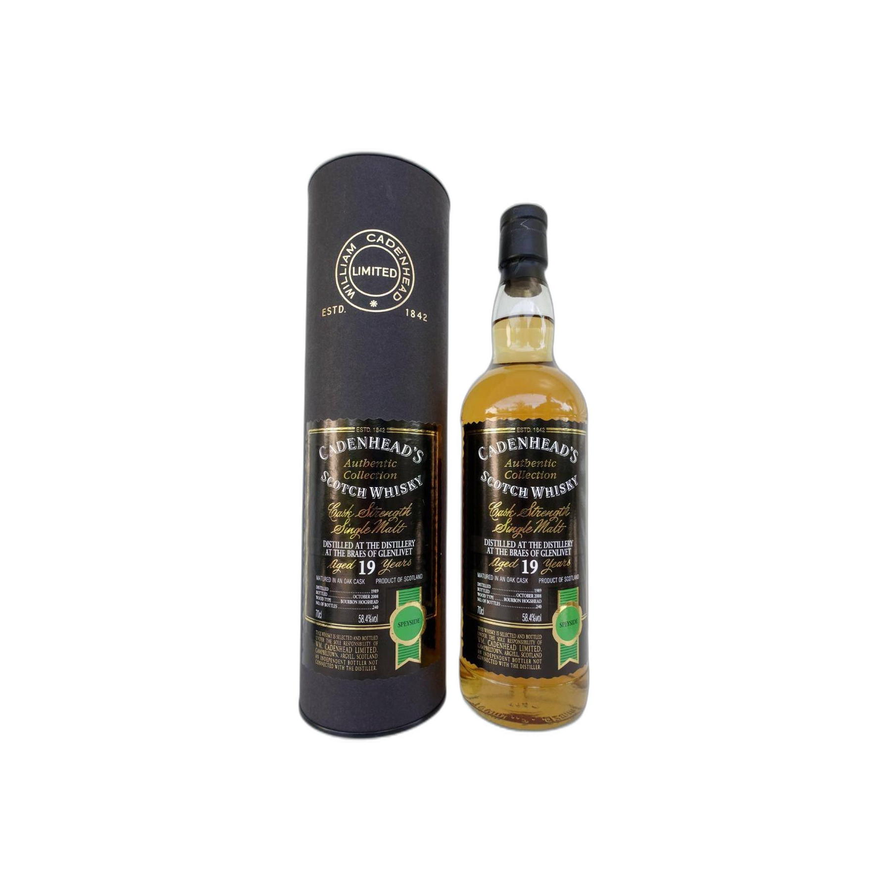 Cadenhead Authentic Collection 1989 19 Years Single Malt Whisky 3