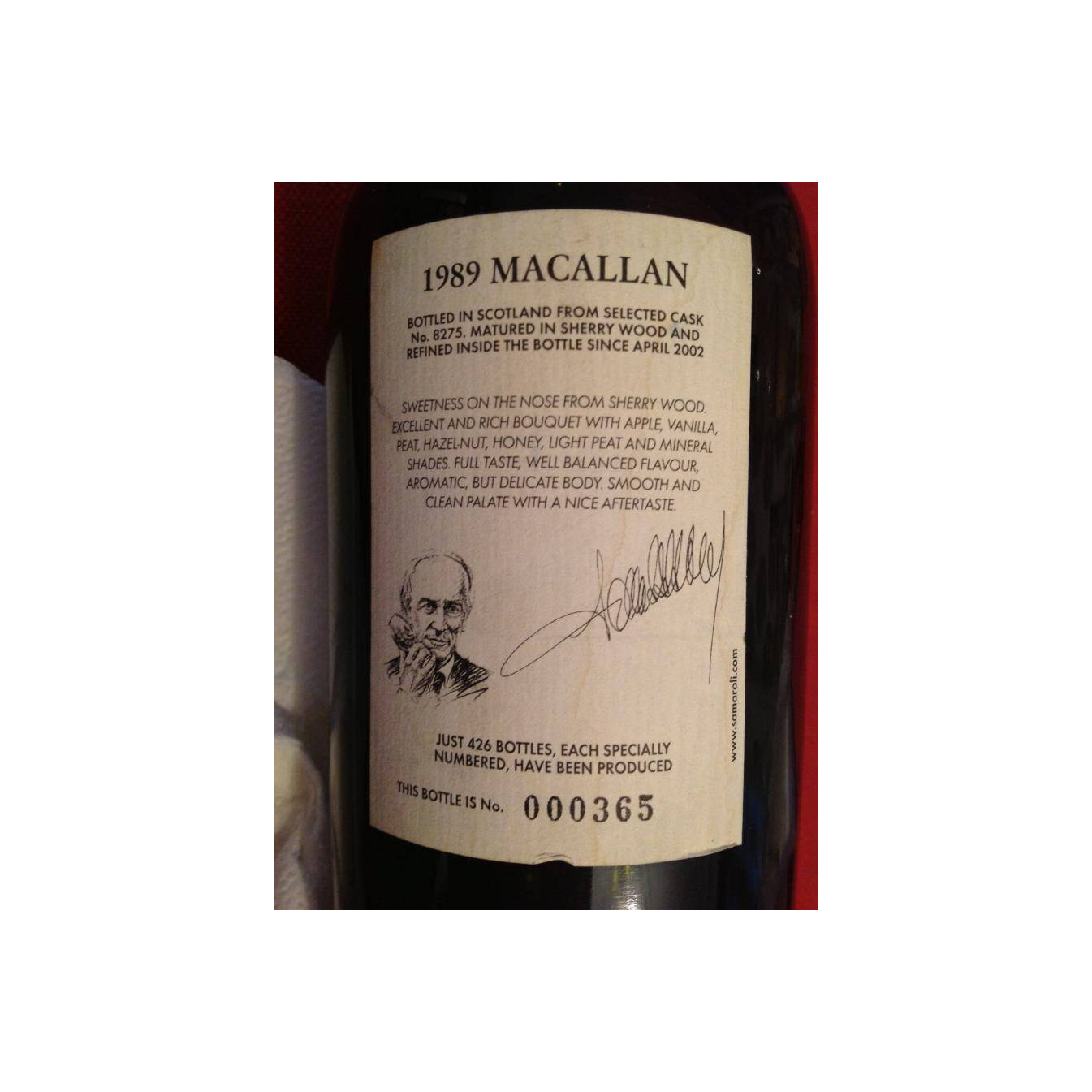 The Macallan 1989 13 Years Single Malt Whisky 3