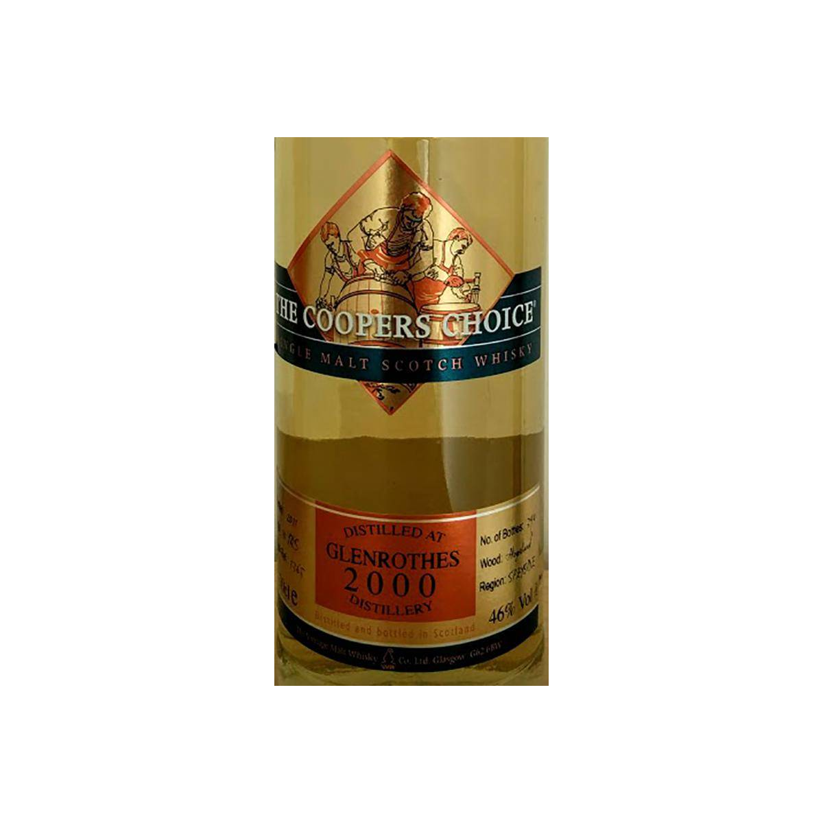 The Glenrothes The Cooper's Choice 2000 10 Years Single Malt Whisky