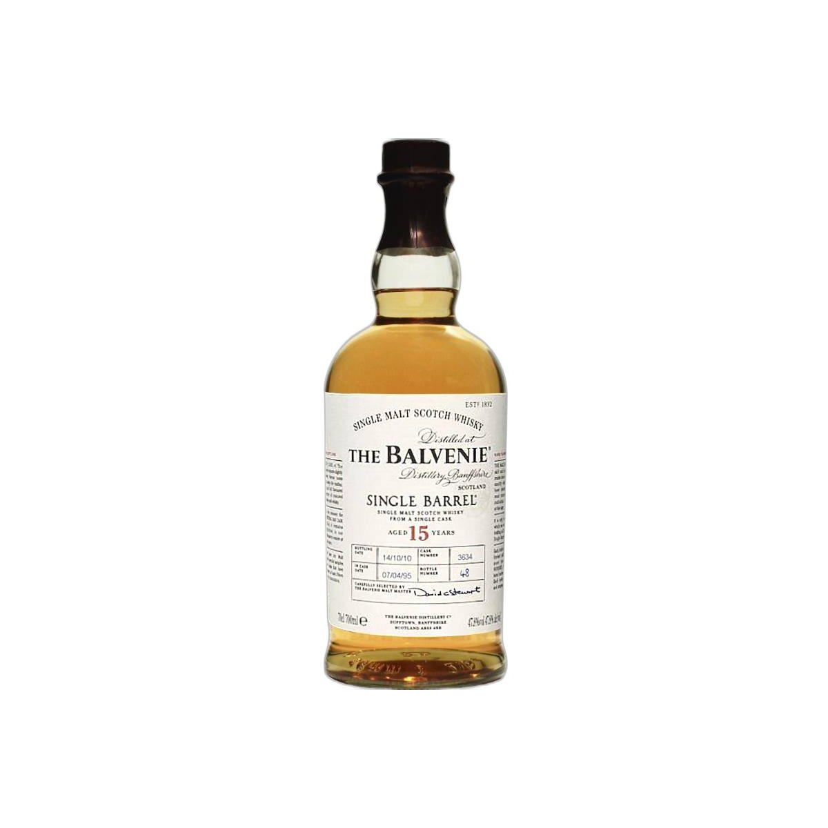 The Balvenie Single Cask 1995 15 Years Single Malt Whisky