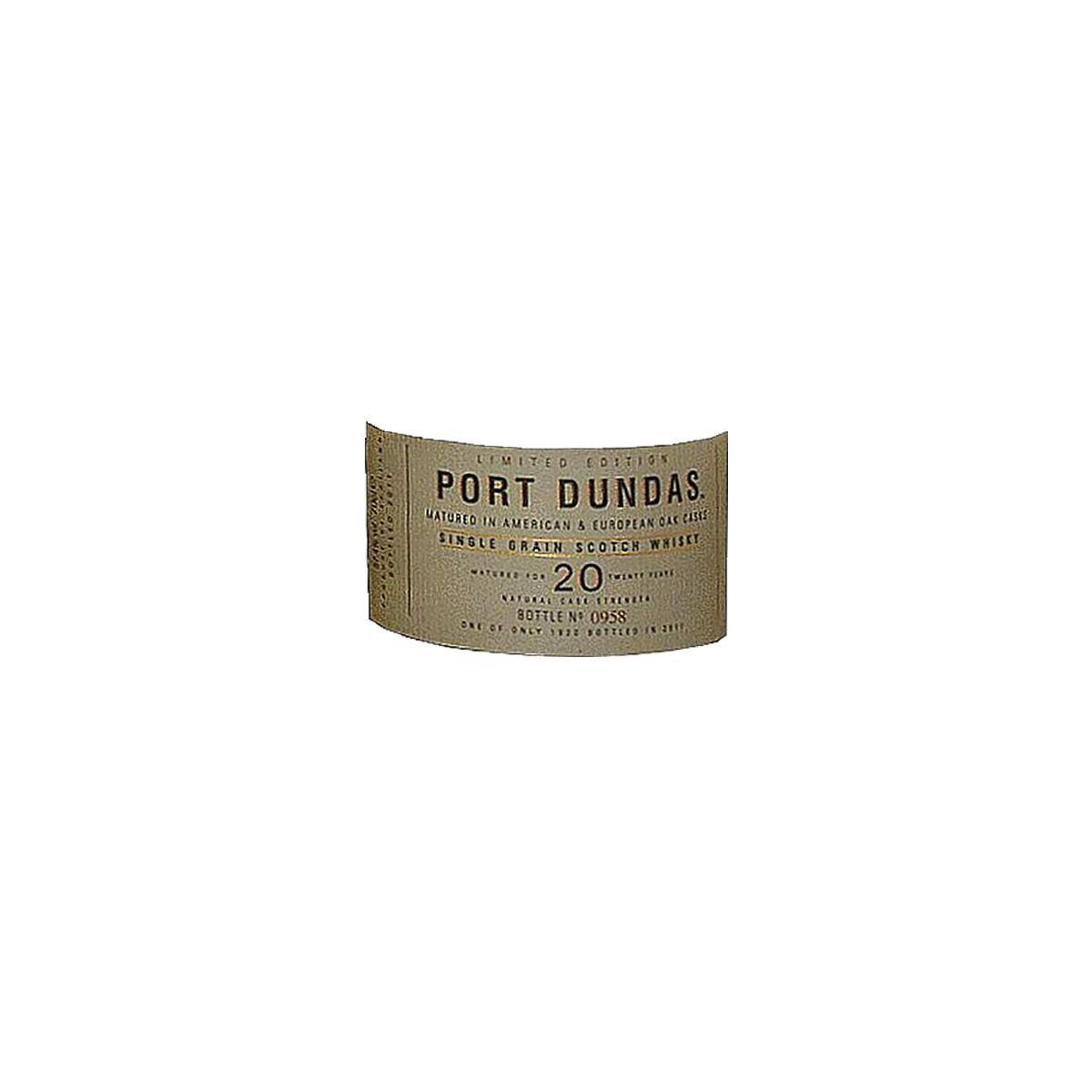 Port Dundas 20 Years Single Grain Whisky 3