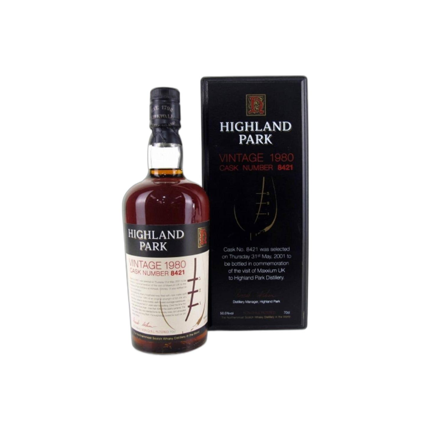 Highland Park 1980 21 Years Single Malt Whisky 2