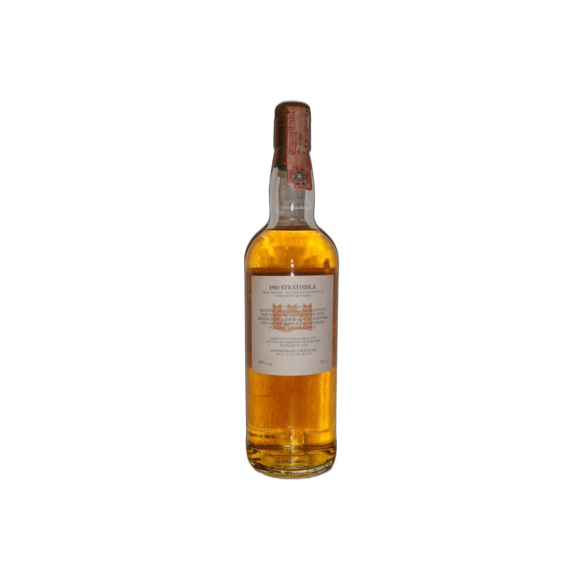 Strathisla 1981 15 Years Single Malt Whisky 2
