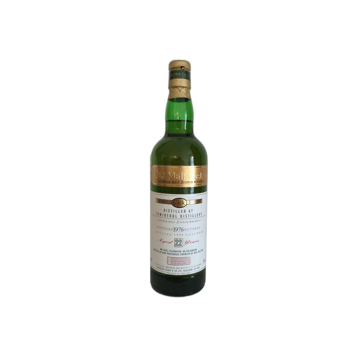 Tomintoul Old Malt Cask 1976 22 Years Single Malt Whisky