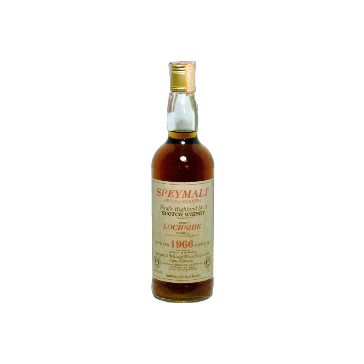 Lochside 1966 Single Malt Whisky