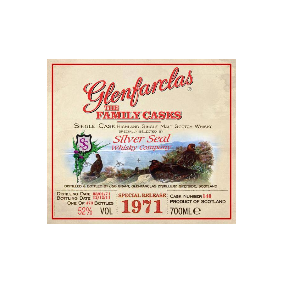 Glenfarclas 1971 40 Years Single Malt Whisky 3