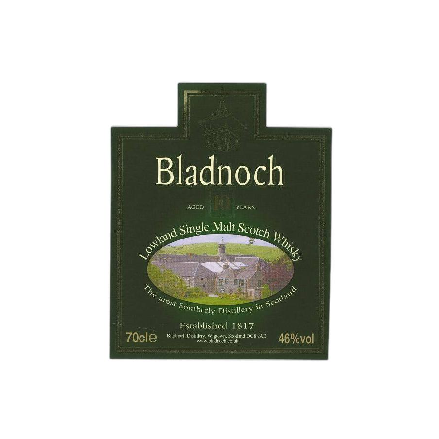 Bladnoch 10 Years Single Malt Whisky
