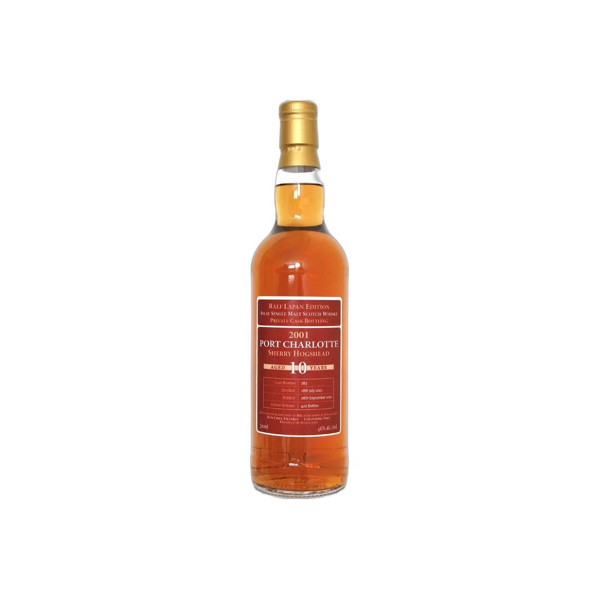 Port Charlotte 2001 10 Years Single Malt Whisky