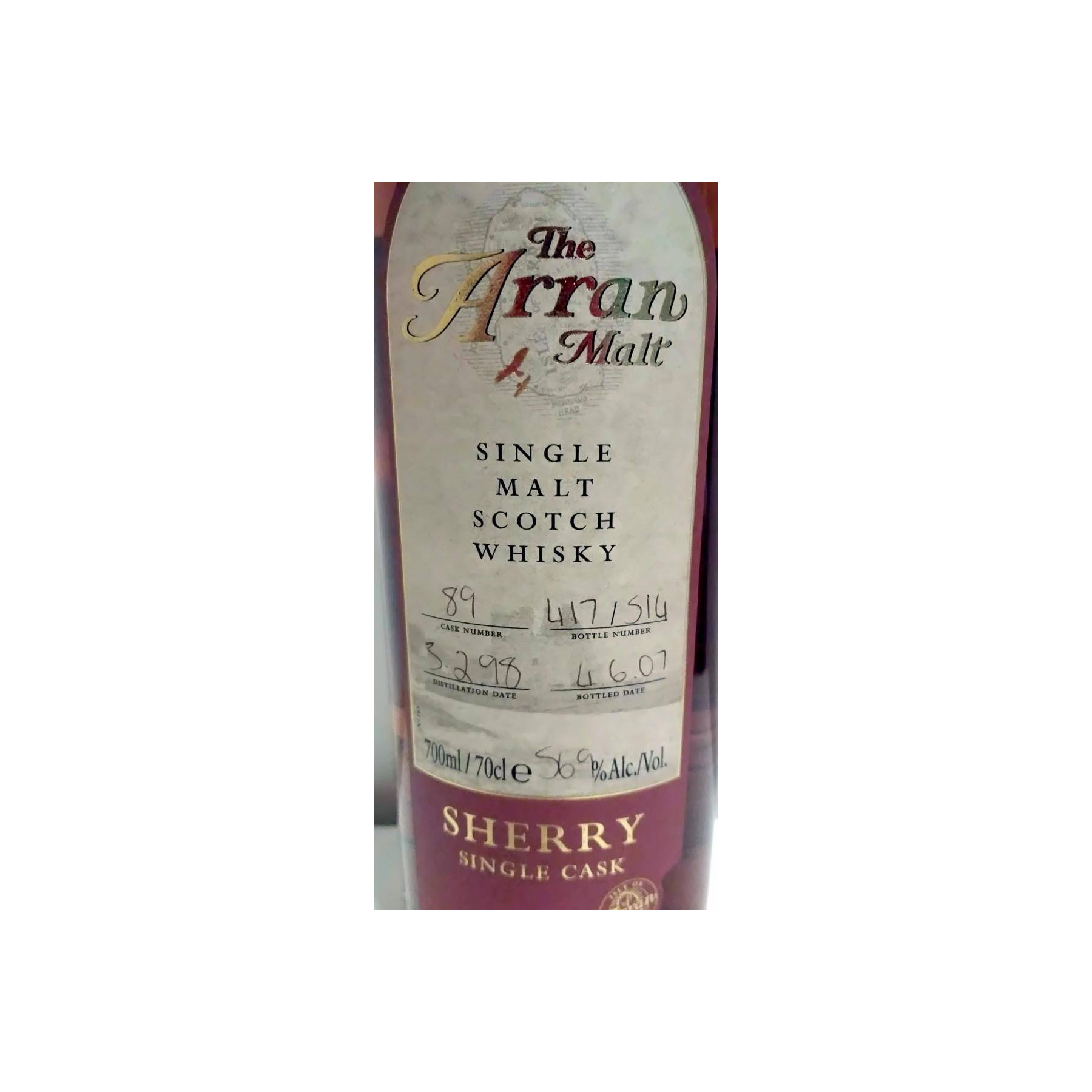 Arran 1998 9 Years Single Malt Whisky 2