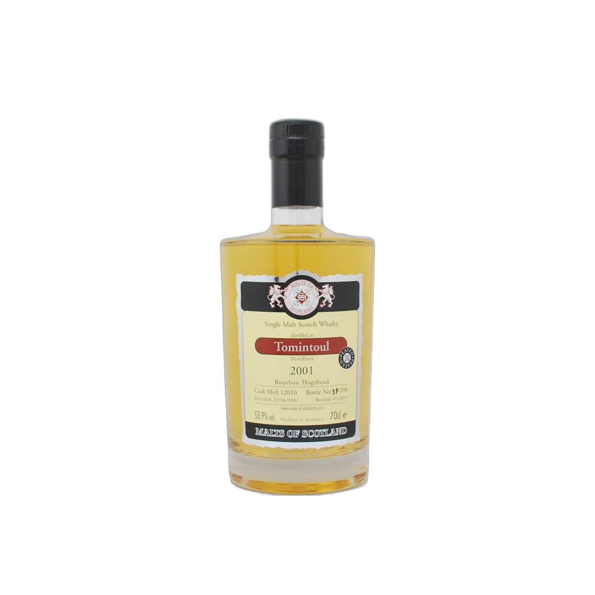 Tomintoul 2001 10 Years Single Malt Whisky