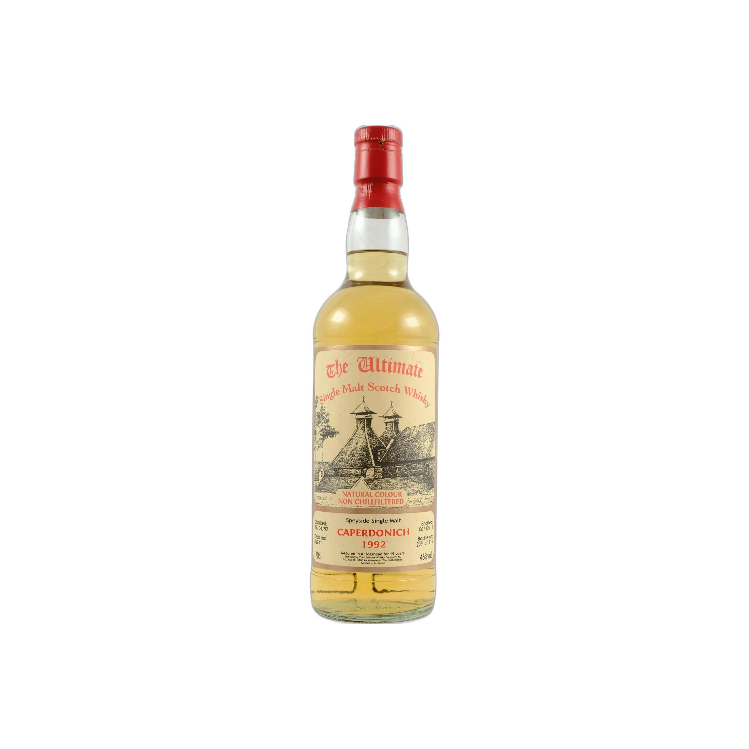 Caperdonich The Ultimate 1992 19 Years Single Malt Whisky
