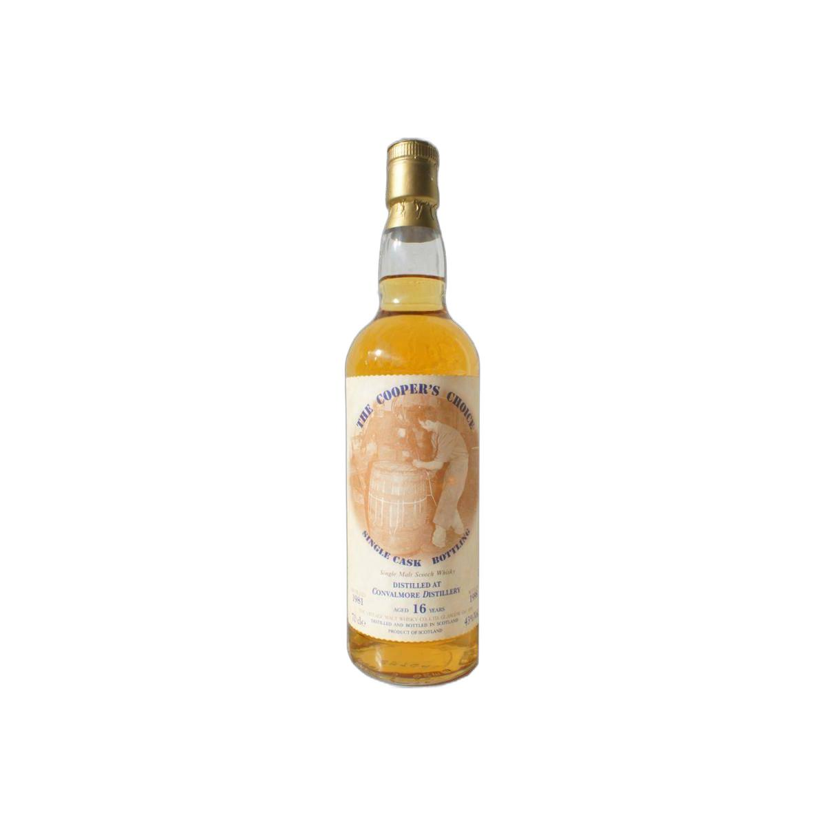 Convalmore The Cooper's Choice 1981 16 Years Single Malt Whisky