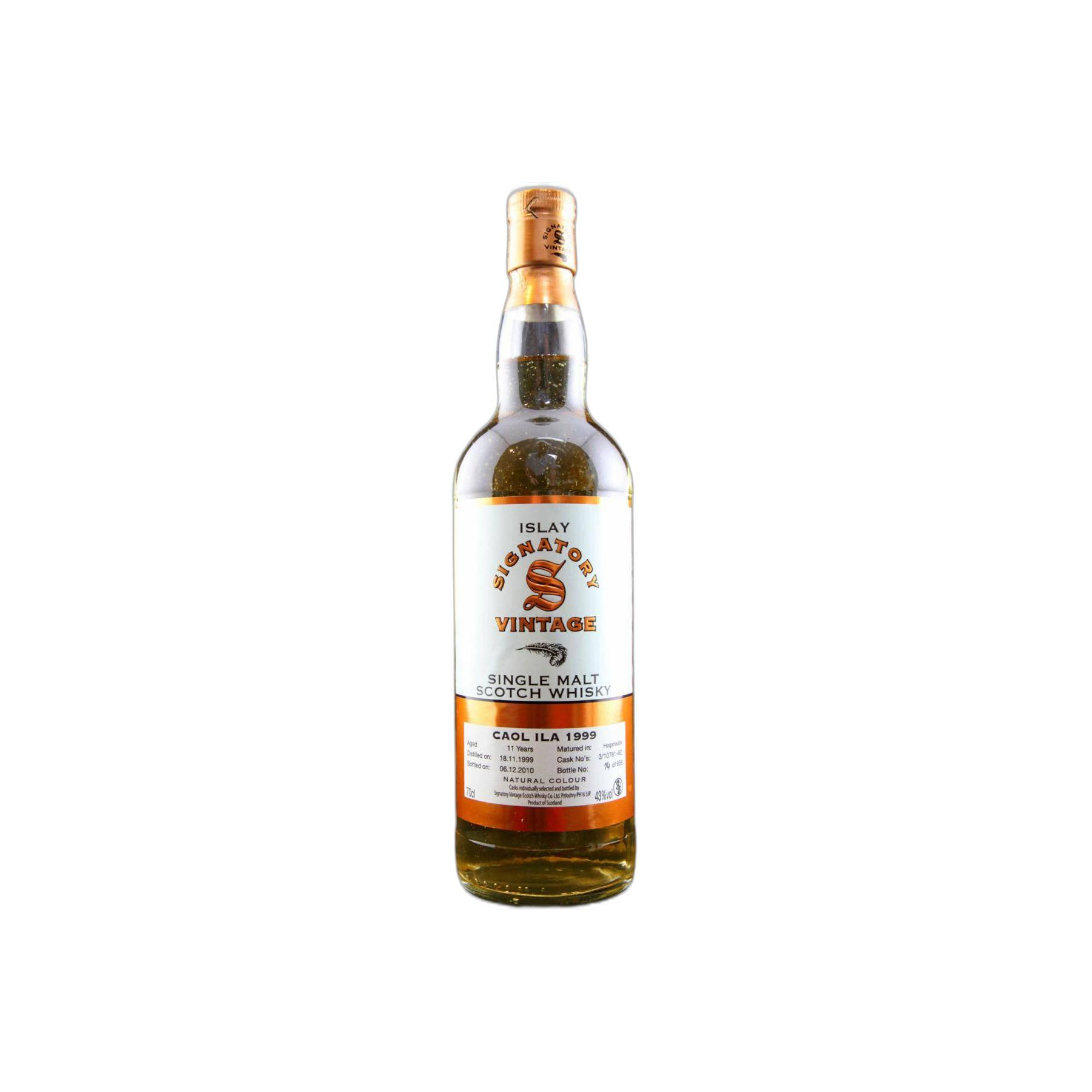 Caol Ila Vintage Collection 1999 11 Years Single Malt Whisky