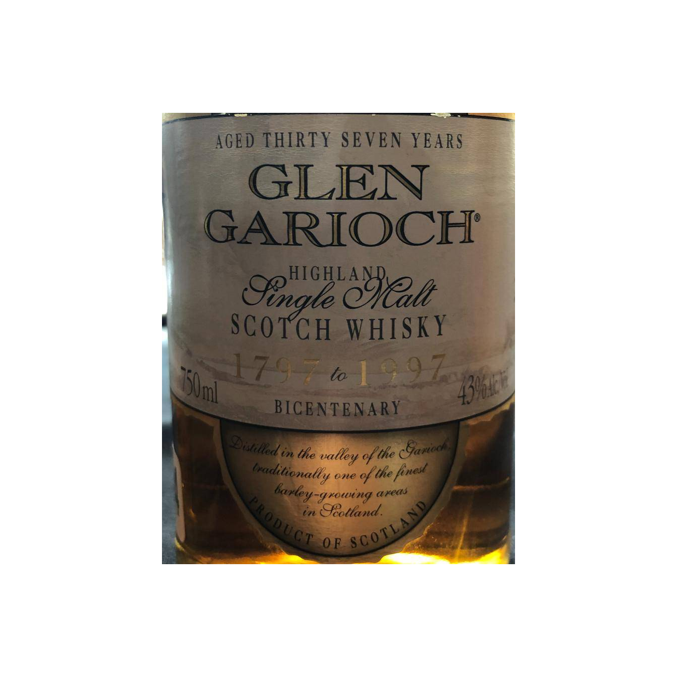 Glen Garioch 37 Years Single Malt Whisky