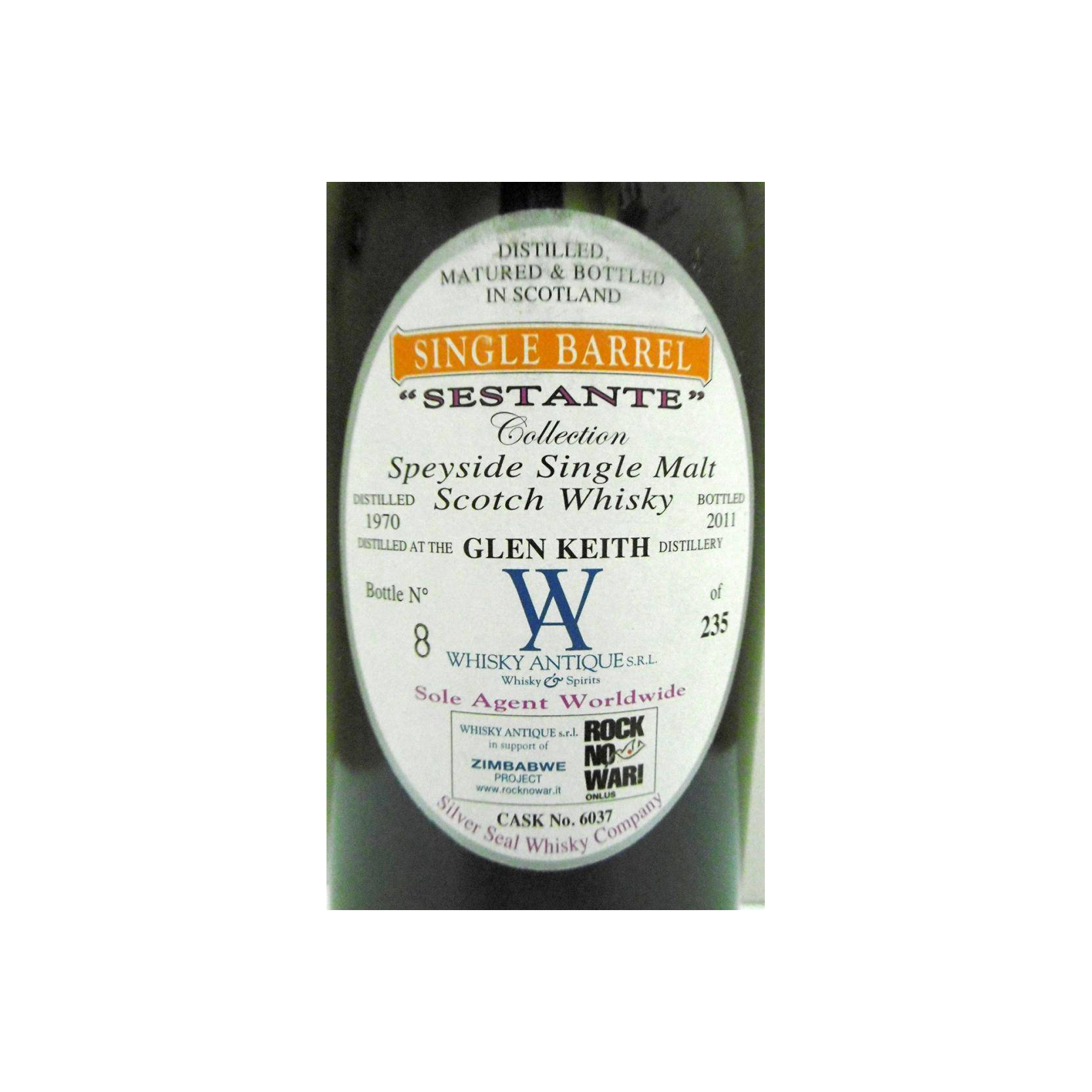 Glen Keith 1970 40 Years Single Malt Whisky 2