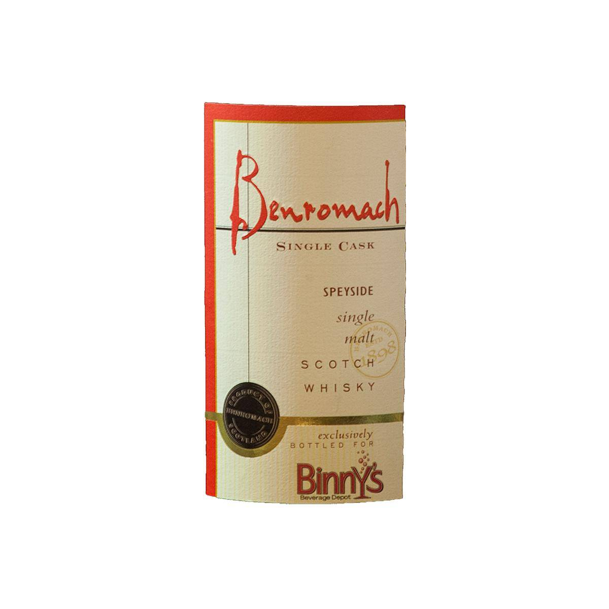 Benromach Single Cask 1999 7 Years Single Malt Whisky