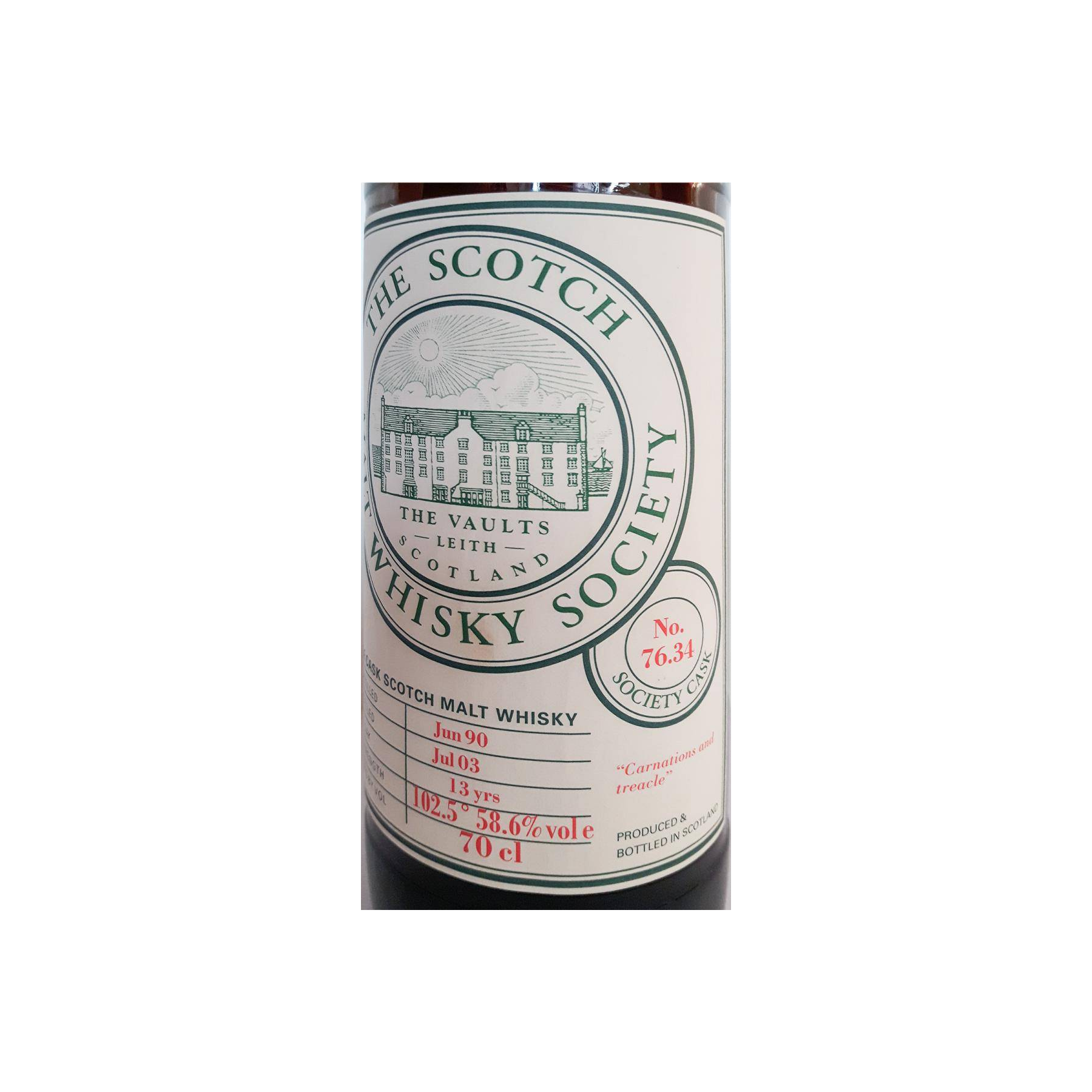 The Scotch Malt Whisky Society 1990 13 Years Single Malt Whisky 2