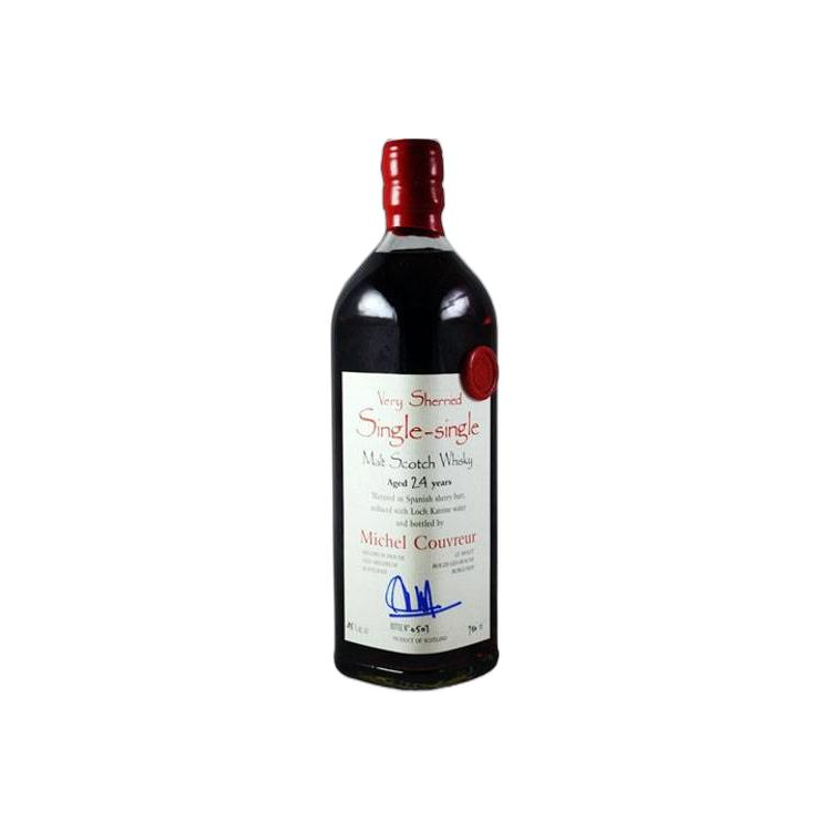 Michel Couvreur 24 Years Single Malt Whisky