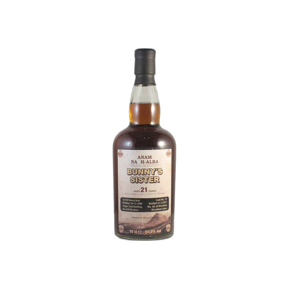 Bunnahabhain 1990 21 Years Single Malt Whisky